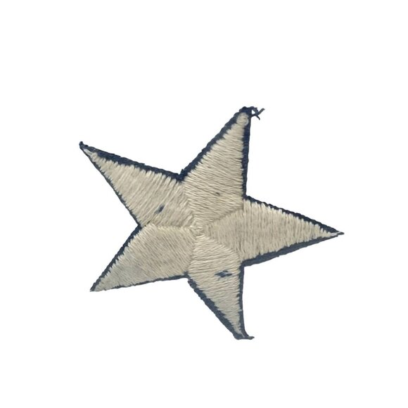 Set Of Two American Flag Stars With Sentimental Note - Picture 3 of 5